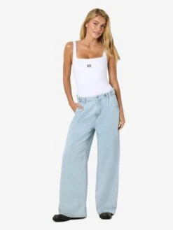 Noisy May NMSEWA WIDE LEG JEANS 15 Noisy May NMSEWA WIDE LEG JEANS -Noisy May Shop 27033285 LightBlueDenim 007