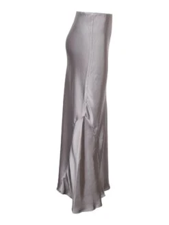 Noisy May METALLIC MAXI SKIRT -Noisy May Shop 27033850 GhostGray 008