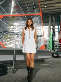 Noisy May BRODERIE MINI DRESS -Noisy May Shop 27033961 BrightWhite 008