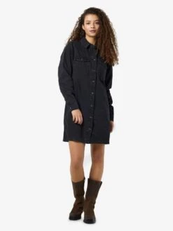 Noisy May NMNEW DENIM DRESS 13 Noisy May NMNEW DENIM DRESS -Noisy May Shop 27034104 BlackDenim 004