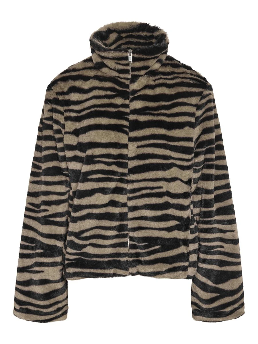 Noisy May FAUX FUR JACKET 4 Noisy May FAUX FUR JACKET - Image 2