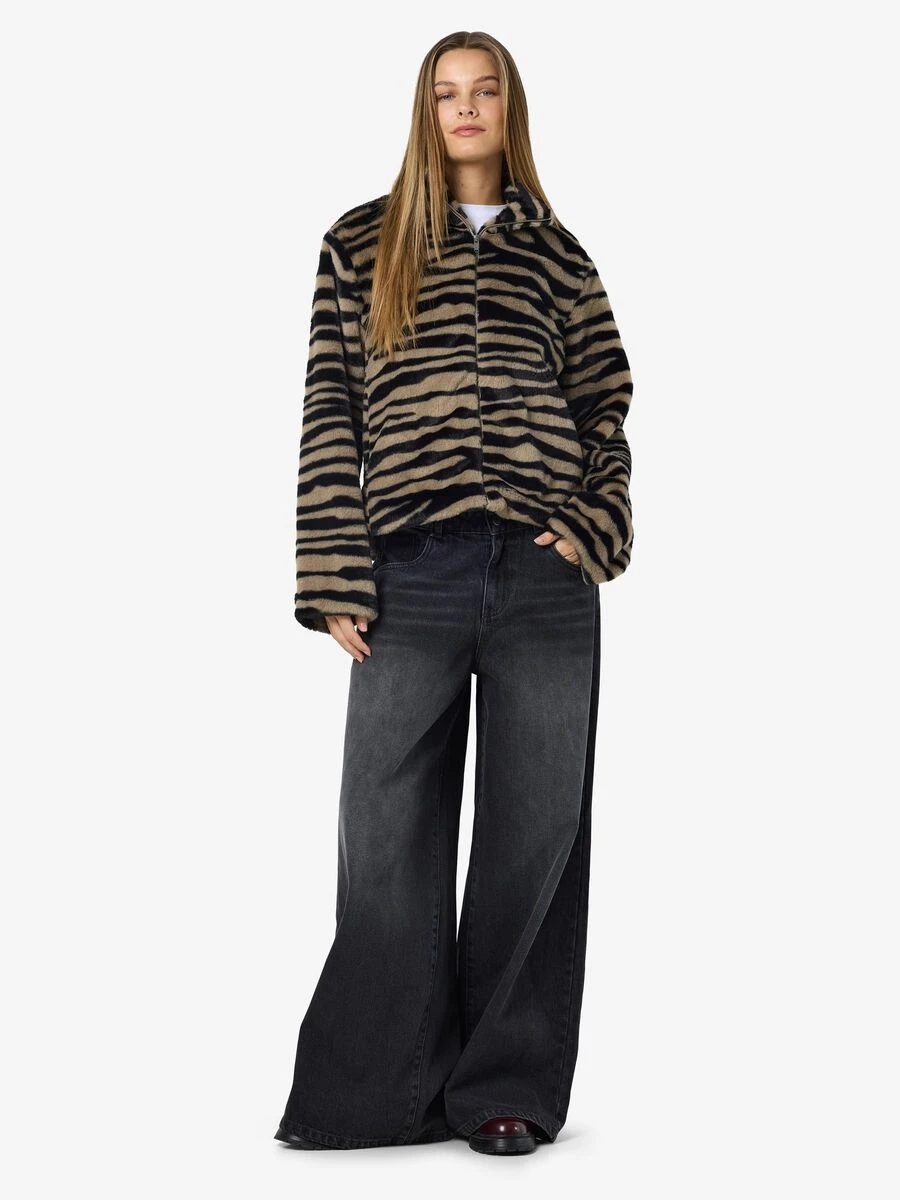 Noisy May FAUX FUR JACKET 6 Noisy May FAUX FUR JACKET - Image 4