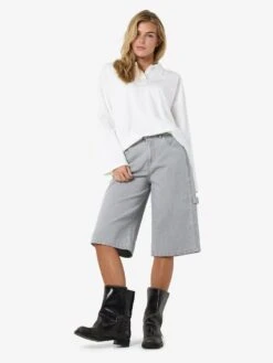Noisy May DENIM CULOTTE JEANS 15 Noisy May DENIM CULOTTE JEANS -Noisy May Shop 27034274 LightGreyDenim 007