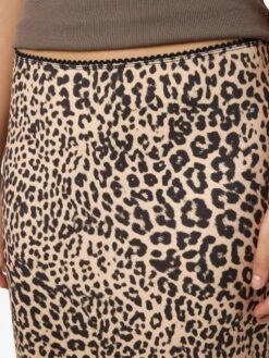 Noisy May LEOPARD PRINT MIDI SKIRT -Noisy May Shop 27034322 SilverMink 1187871 006