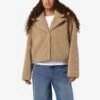 Noisy May CROPPED TEDDY JACKET 1 Noisy May CROPPED TEDDY JACKET -Noisy May Shop 27034329 Birch 003