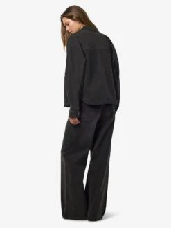 Noisy May RELAXED DENIM JACKET -Noisy May Shop 27034346 BlackDenim 005