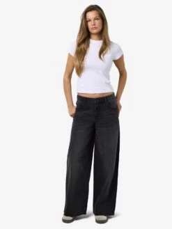 Noisy May NMKETTIE WIDE FIT JEANS 16 Noisy May NMKETTIE WIDE FIT JEANS -Noisy May Shop 27034353 BlackDenim 007
