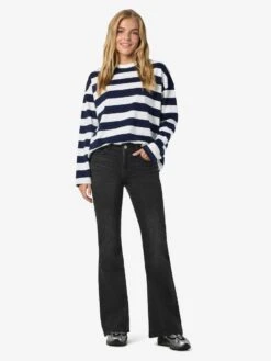 Noisy May NMKAREEN FLARED JEANS 13 Noisy May NMKAREEN FLARED JEANS -Noisy May Shop 27034387 BlackDenim 004