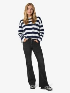 Noisy May NMKAREEN FLARED JEANS 15 Noisy May NMKAREEN FLARED JEANS -Noisy May Shop 27034387 BlackDenim 007