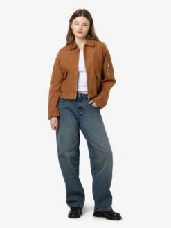 Noisy May FAUX SUEDE BOMBER JACKET -Noisy May Shop 27034475 ToastedCoconut 004