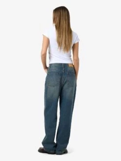 Noisy May NMFANJA WIDE LEG JEANS -Noisy May Shop 27034552 DarkBlueDenim 005