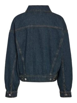 Noisy May NMFANJA DENIM JACKET -Noisy May Shop 27034554 DarkBlueDenim 002