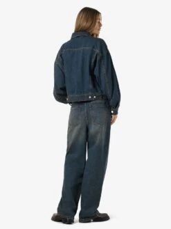 Noisy May NMFANJA DENIM JACKET -Noisy May Shop 27034554 DarkBlueDenim 005