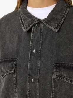 Noisy May QUILTED DENIM OVERSHIRT -Noisy May Shop 27034664 DarkGreyDenim 006