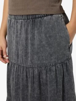 Noisy May ACID WASHED DENIM SKIRT -Noisy May Shop 27034665 Black 1192372 006