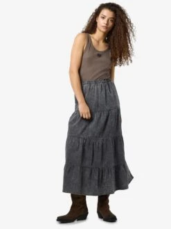 Noisy May ACID WASHED DENIM SKIRT -Noisy May Shop 27034665 Black 1192372 007