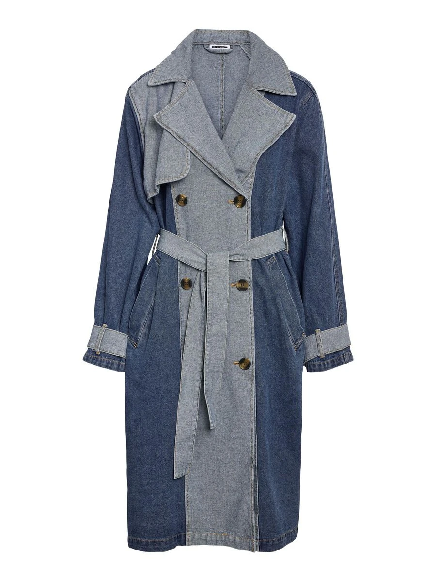 Noisy May DENIM TRENCHCOAT 4 Noisy May DENIM TRENCHCOAT - Image 2