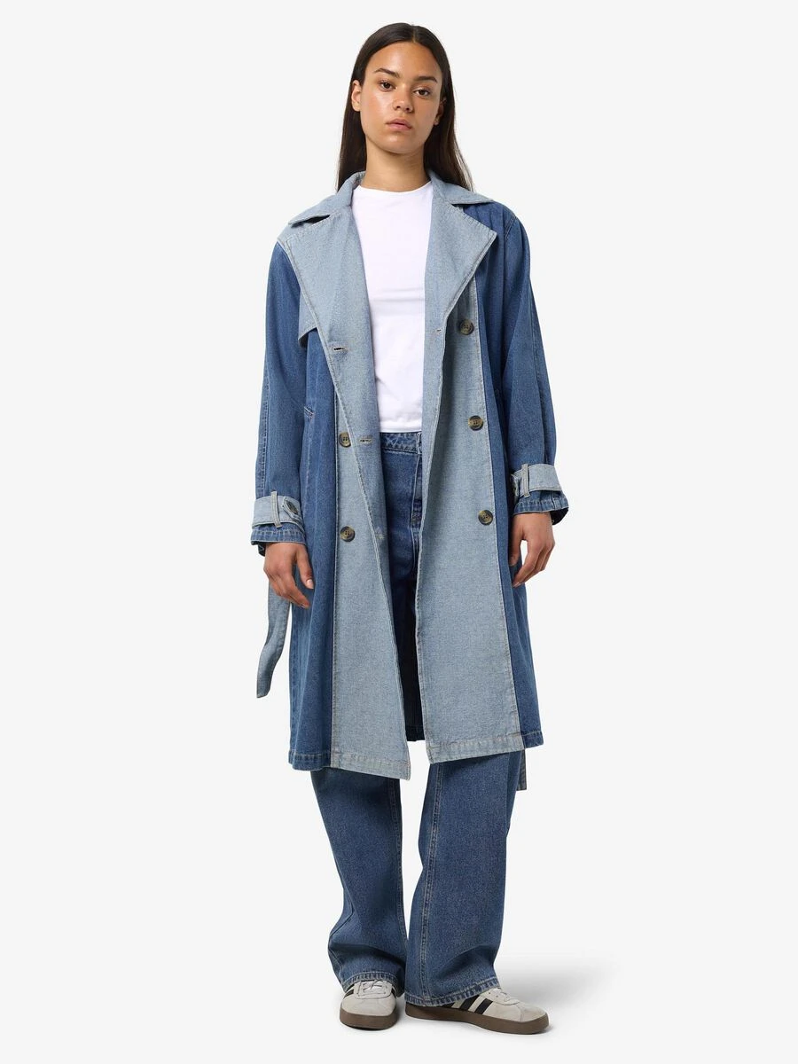 Noisy May DENIM TRENCHCOAT 8 Noisy May DENIM TRENCHCOAT - Image 6