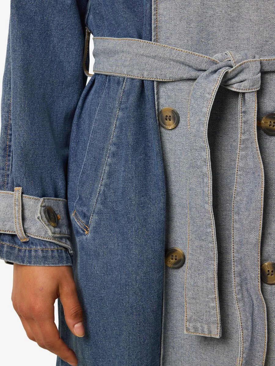 Noisy May DENIM TRENCHCOAT 10 Noisy May DENIM TRENCHCOAT - Image 8