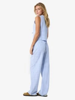 Noisy May STRIPED TROUSERS -Noisy May Shop 27034802 SkyBlue 1196879 005