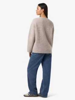 Noisy May KNITTED CARDIGAN -Noisy May Shop 27034806 SilverMink 005