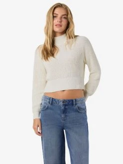 Noisy May HIGH NECK KNITTED JUMPER