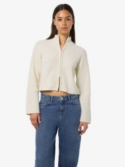 Noisy May HIGH NECK CARDIGAN -Noisy May Shop 27034808 Eggnog 007