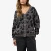 Noisy May ANIMAL PRINT CARDIGAN -Noisy May Shop 27034812 CharcoalGray 1197306 003
