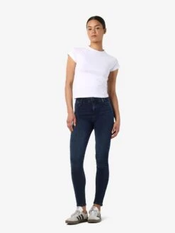 Noisy May NMSENDIE SKINNY FIT JEANS -Noisy May Shop 27034834 DarkBlueDenim 007
