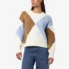 Noisy May ARGYLE JUMPER -Noisy May Shop 27034895 CloudDancer 1201670 003