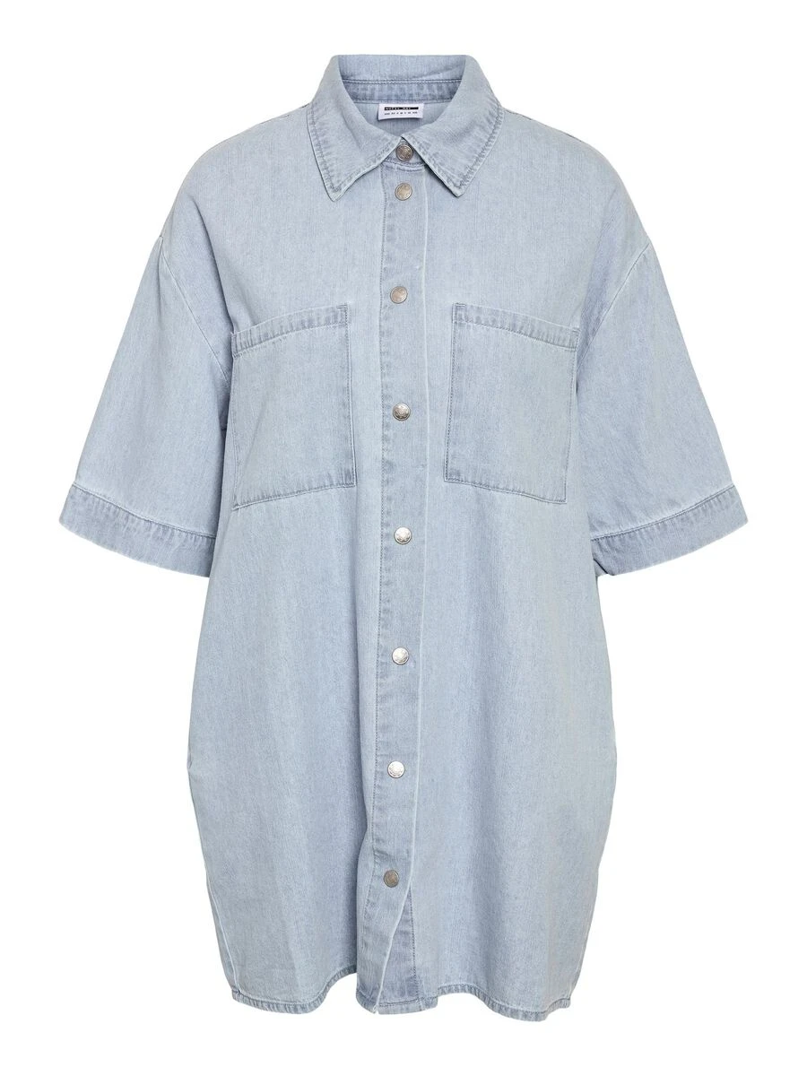 Noisy May OVERSIZED DENIM SHIRT 4 Noisy May OVERSIZED DENIM SHIRT - Image 2