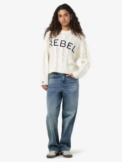 Noisy May CABLE KNIT JUMPER -Noisy May Shop 27035203 Birch 1208813 004