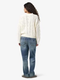 Noisy May CABLE KNIT JUMPER -Noisy May Shop 27035203 Birch 1208813 005