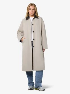 Noisy May STATEMENT LONG COAT -Noisy May Shop 27035677 SilverLining 1218514 004