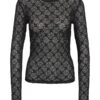 Noisy May CURVE LACE TOP -Noisy May Shop 27035863 Black 001