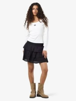 Noisy May TIERED MINI SKIRT -Noisy May Shop 27036481 Black 004