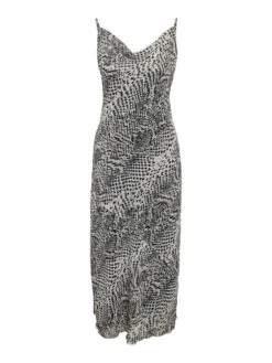 Noisy May PRINTED MIDI DRESS -Noisy May Shop 27036483 Eggnog 1236478 001