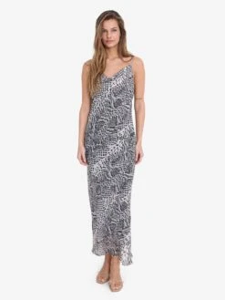 Noisy May PRINTED MIDI DRESS -Noisy May Shop 27036483 Eggnog 1236478 004