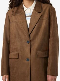 Noisy May FAUX SUEDE BLAZER -Noisy May Shop 27036797 Toffee 006