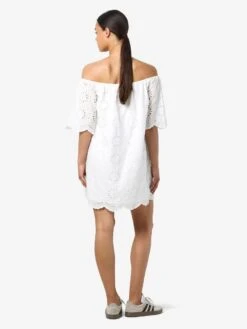 Noisy May BRODERIE ANGLAISE MINI DRESS -Noisy May Shop 27037156 BrightWhite 005
