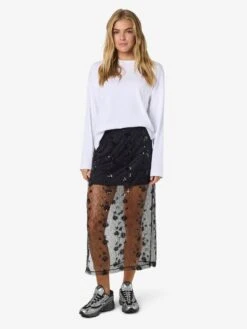 Noisy May MESH MAXI SKIRT -Noisy May Shop 27037160 Black 007